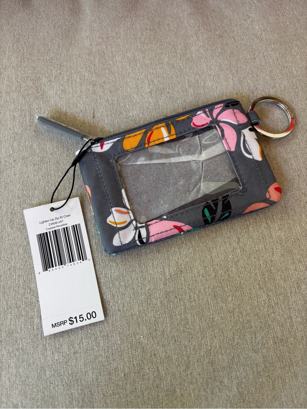 Vera Bradley Zip ID Case
